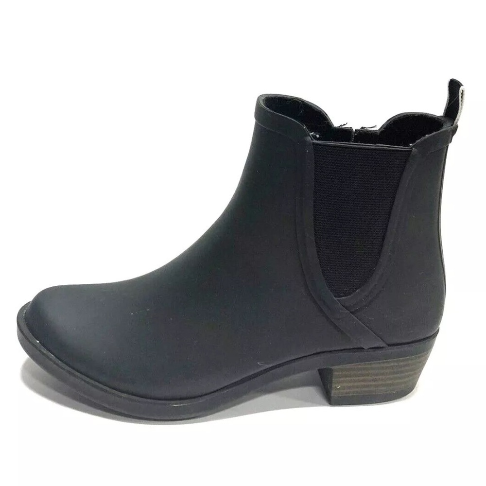Lucky Brand Women’s Baselh2o Black Rain Boots, Size 7 M.